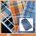 factory hot!!!100 pure cotton flannel yarn dyed woven fabric for shirt